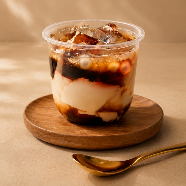 흑당 또우화